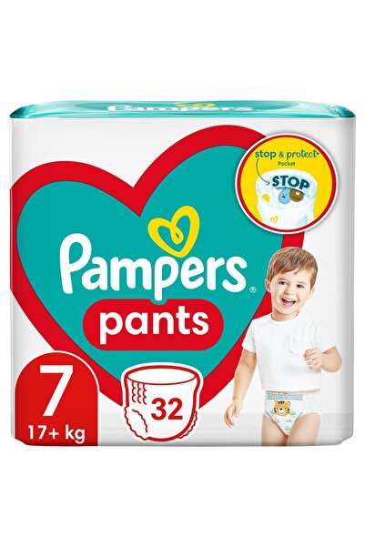 Pampers Pieluchomajtki Pants 7 (32 bucăți)