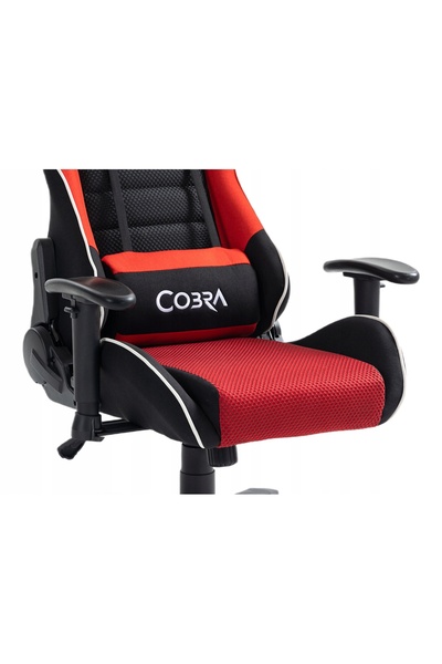 COBRA Fotel Rebel CR200 Roșu-negru