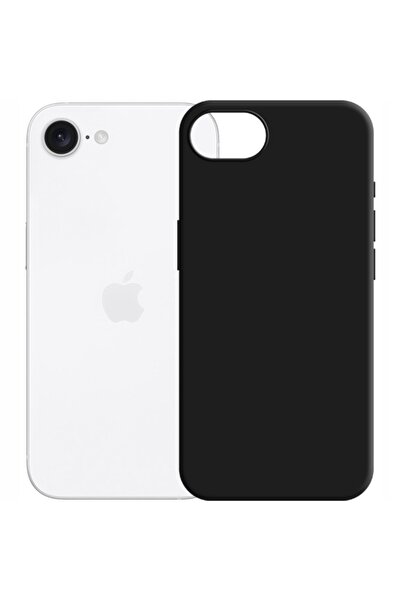 3MK Husă de silicon pentru Apple iPhone SE 4 Negru