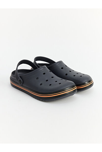 LC Waikiki Vizyon New Season Anthracite Men's Beach Sandals