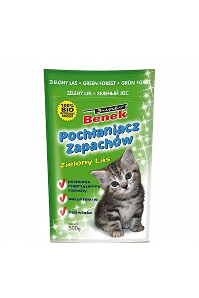 Super Benek Absorbant de mirosuri CERTECH Pădure Verde 0.45 kg