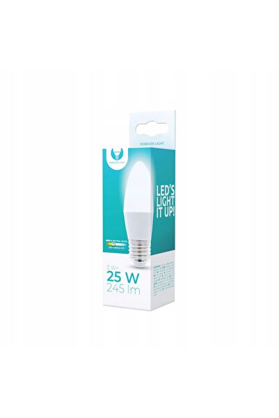 NO BRAND Bec LED FOREVER LIGHT RTV003436 3W E27
