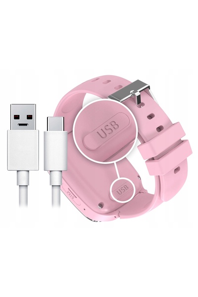 KIANO Smartwatch pentru copii Prințesă 4G LTE Roz