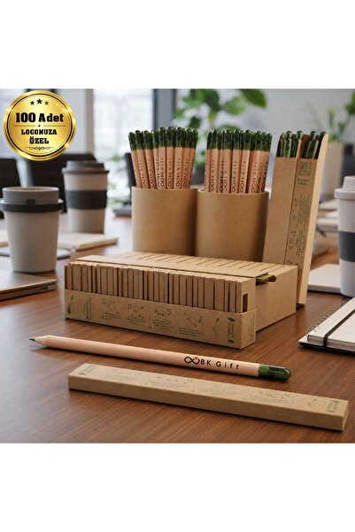 Bk Gift Customized for Your Logo: 100 Pieces of Environmentally Friendly Natu...