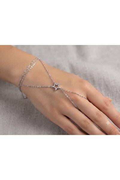 AKFECAN Steel Silver Color Star Model Şahmeran