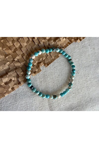 Sfenks. Summer Breeze Natural Stone Elastic Bracelet - Minimalist Accessory