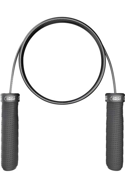 Sports Research Sweet Sweat Performance Jump Rope ~ 10ft Adjustable Length Ro...