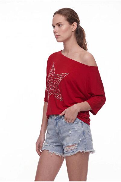 Omzu açık Kırmızı T-Shirt Fiyatları Trendyol