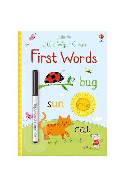 Usborne Scrie și Șterge - Primele Cuvinte - Mici Primele Cuvinte cu Ștergere ...