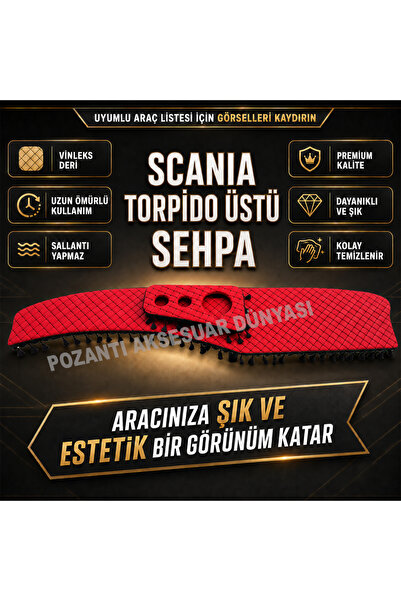pozantiaksesuardunyasi طاولة أمامية متوافقة مع سيارات سكانيا 1996-2008 - طاول...