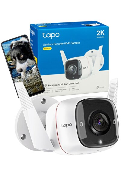 tapo Taboo (C310) Wifi Weatherproof Outdoor Wireless & Wired Security Camera,...