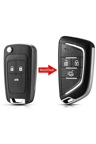 Mavi Keys Opel Astra J Insignia Vauxhall New Model 3 Button Shifter - Convers...