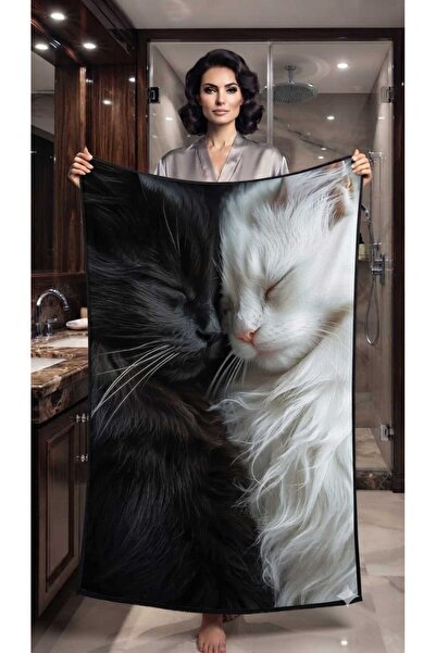 Elmas Dizayn Custom Design Brand Bath Beach Sports Towel Luxury Premium Organ...