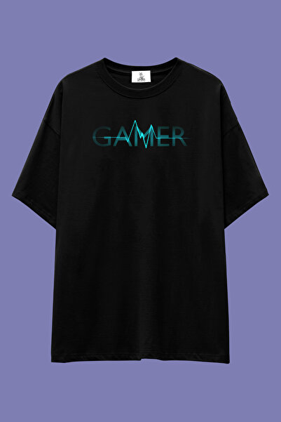 UmbraWear Gamer Life Ball Mold T-Shirt |   Unisex 100% Cotton Black & White G...