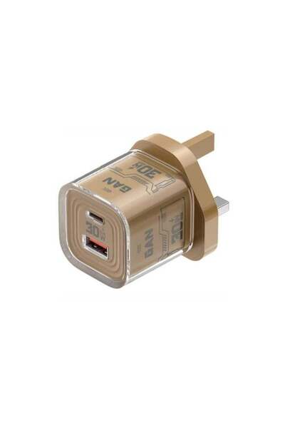 porodo TEZCLARTÉ Quick Wall Charger with Dual Port Fast Charging, Flame Retar...