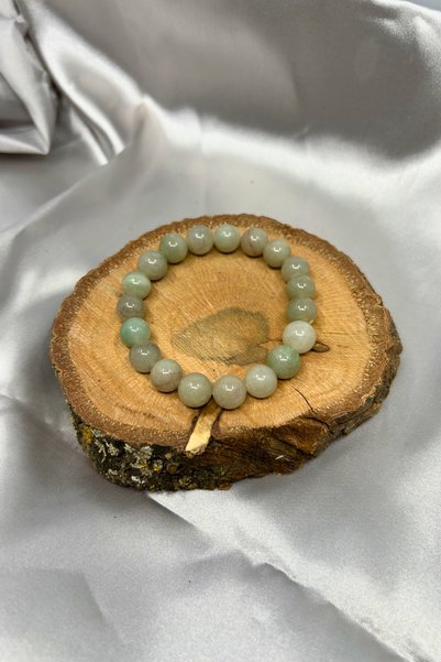 Suerte Accessories Myanmar Jade Natural Stone Handmade Natural Stone Bracelet