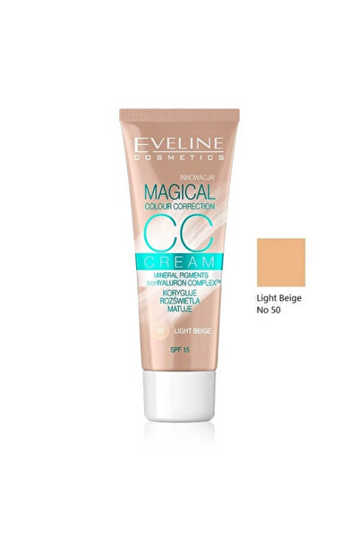 Eveline Μαγική CC Κρέμα 50 Ανοιχτό Μπεζ 30ml