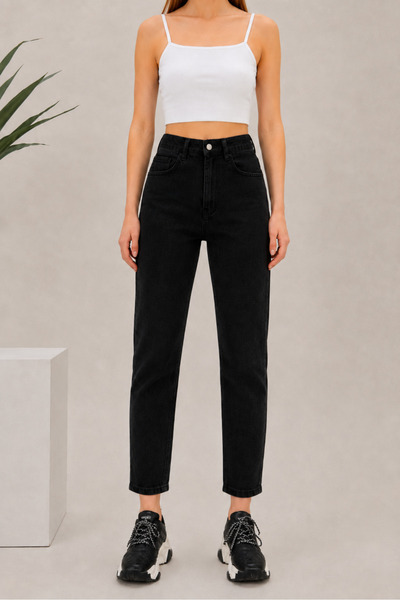 sion jeans Julia Milano New Season Clara Daily Wear Women's Non-Fading Black ...