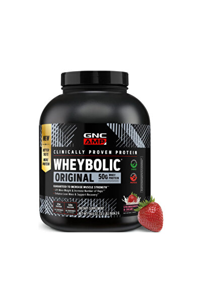 GNC Proteina din Zer Studiata Clinic cu Aroma de Capsuni si Frisca 1604.2g