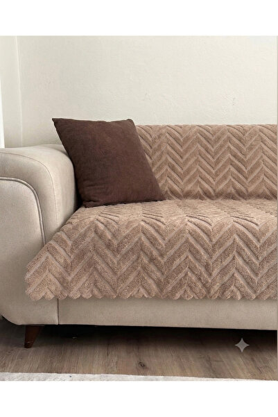 YALÇINKAYA HOME 170x205 cm desenli , süngerli kaymaz taban welsoft koltuk - ç...