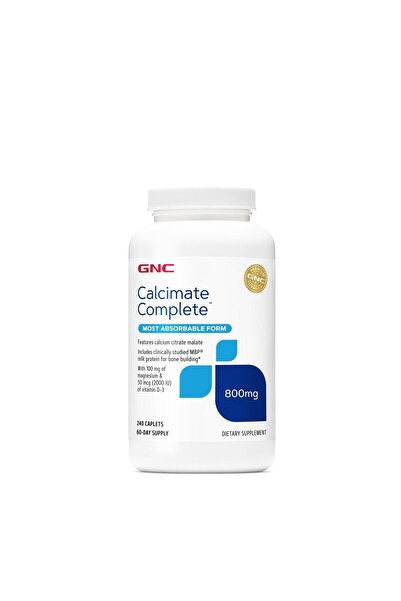 GNC Calciu Citrat Malat (Calcimate Complete) 800mg 240tb