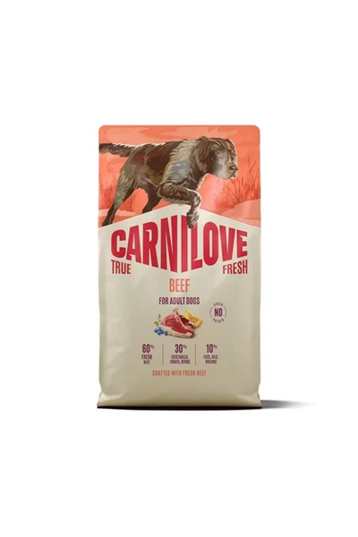 Carnilove TRUE FRESH Dog Dry Beef for Adult Dog 4KG