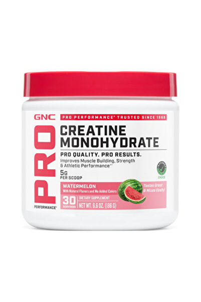GNC Creatina Monohidrata cu Aroma de Pepene Rosu pentru Sustinerea Musculatur...