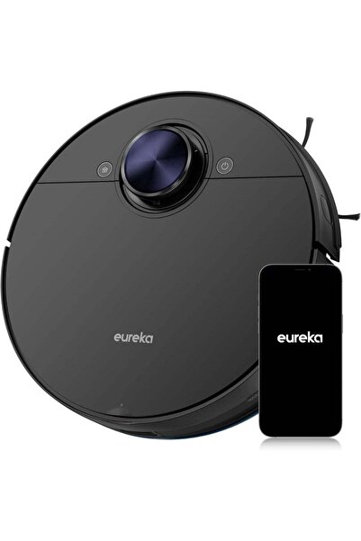 Eureka NER710 Robot Vacuum and Mop, 7 Weeks Self-Emptying, 8000Pa Suction, Du...