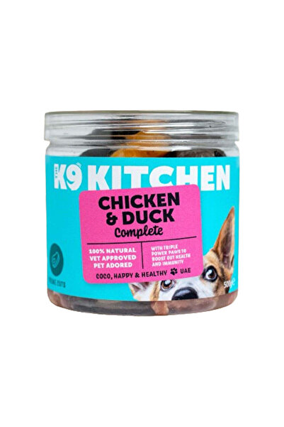 The K9 Kitchen Chicken & Duck Raw Complete Dog Food