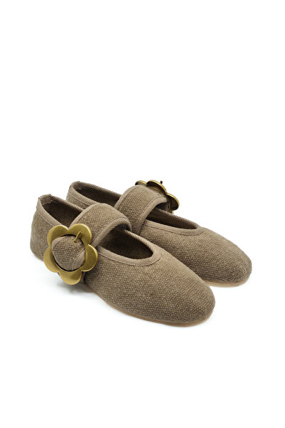 Happy Ballerinas Jane - Haki Koton Barefoot Babet