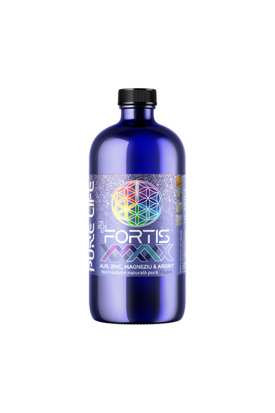 PureLife FORTIS™ MAX 77ppm 480ml (Au, Zn, Mg, Ag)
