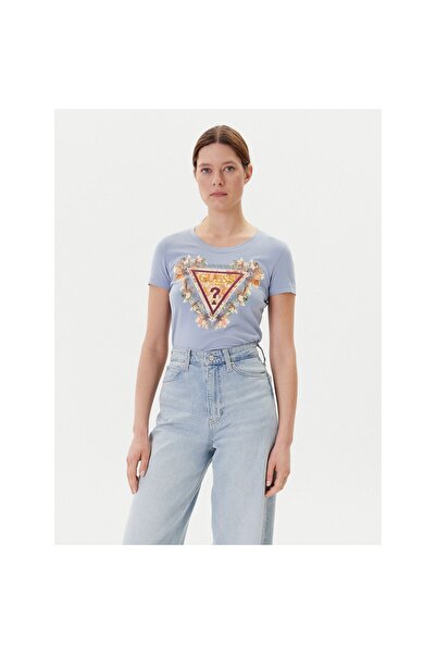 Guess Tricou de damă W5YI08J1314 Albastru