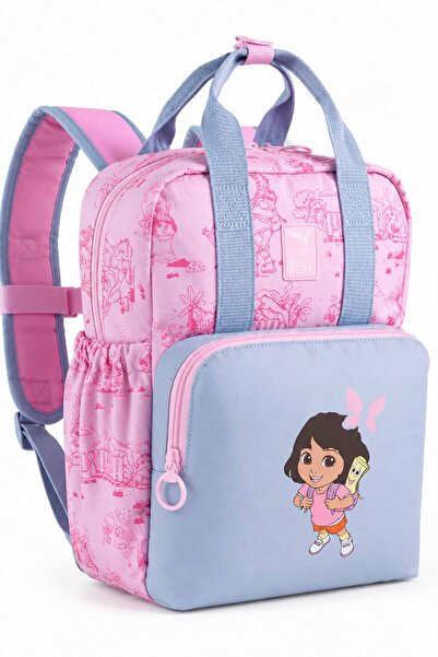 Puma Dora Girls' Backpack Pink School Bag Daily Use Kindergarten Primary Scho...