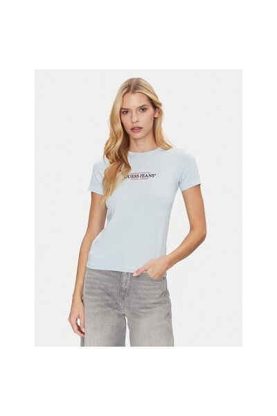 Guess Jeans Γυναικείο T-shirt W4YI03J1314 Μπλε