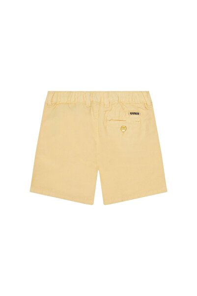 Guess Pantaloni scurți din material textil pentru băieți N5GD09WG5G0 Galben