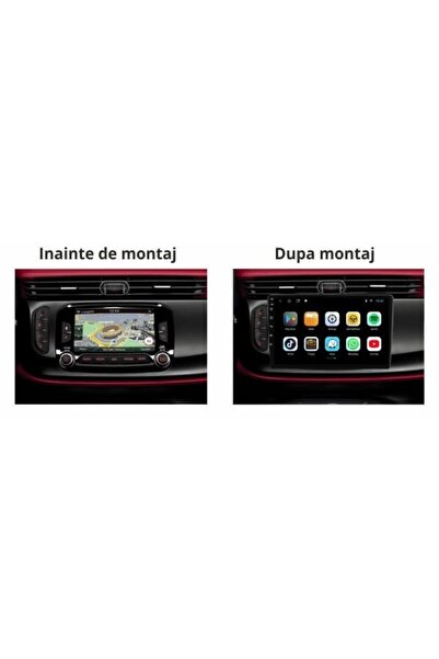 MEKEDE Navigatie Alfa Romeo Giulietta (2014-2020) cu Android, 2GB RAM, 32 GB, Ecran IPS 9" 1280 x 720, CarPlay & Android Auto, WiFi, Bluetooth, suport camera DVR