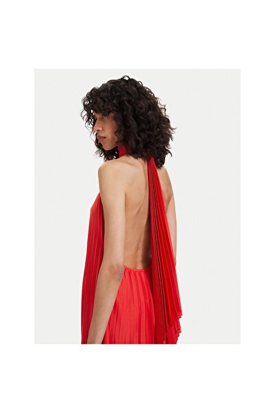 Access Fashion Γυναικείο Βραδινό Φόρεμα 63-3316 Κόκκινο