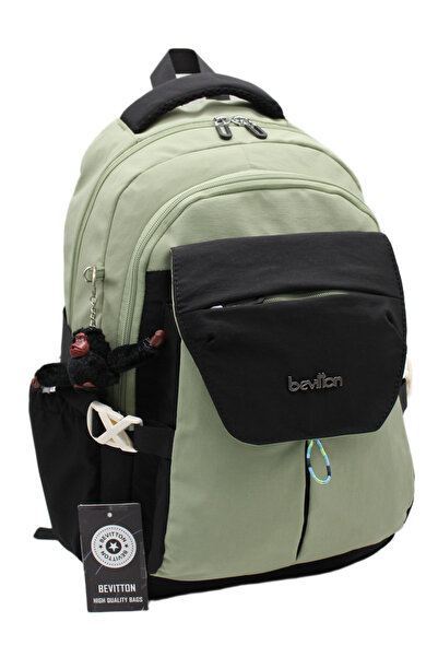 Bevitton Water Resistant Fabric School Bag Unisex Daily School Backpack 2601 ...