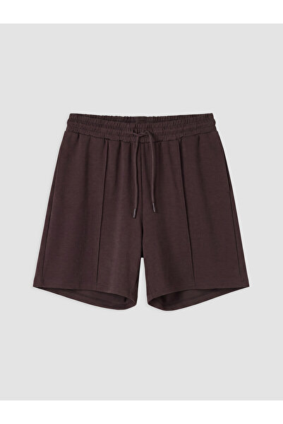 LC Waikiki Nevavm Soft Touch Women's Shorts with Elastic Waist and Difference...