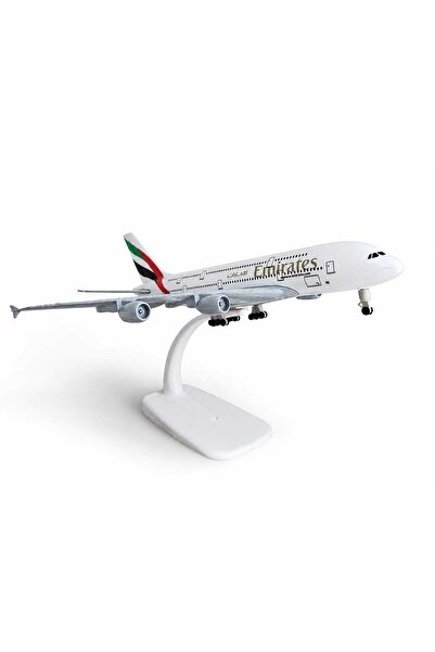 open 20cm A380 Airbus Model, Die-Cast Metal Airplane Model, Portable Aviation...