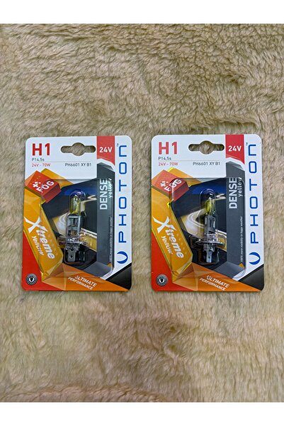 APS OTOMOTİV APS - H1 24V LİMON SARISI FAR AMPULÜ TAKIMI