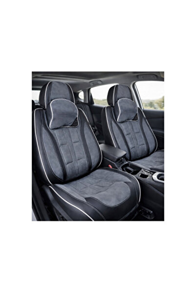OEM Huse scaune auto universale, fractionate, 9D, Piele ecologica si textil, ...