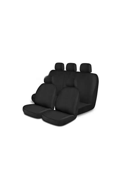 OEM Huse scaune auto universale, nefractionate, 9 piese, Textil, Negru cu Bej