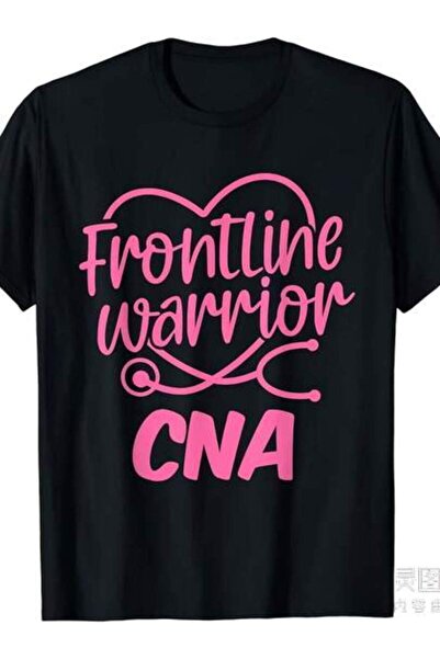 9TAY تي شيرت لايف للجنسين - تي شيرت Frontline Warrior CNA Nurse، تصميم للجنسي...