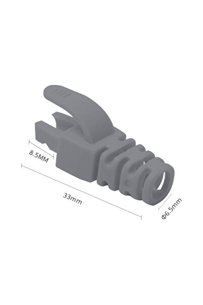 ASYTECH Networking Capac de protecție RJ45 Manson, gri (100 bucăți) RJ45-CAP-GY