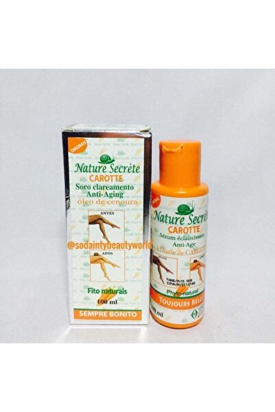 Nature Secrete Nature Secret Oil with carrot Skin Lightnning Oil 100ml