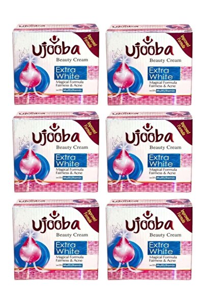 ujooba Beauty Cream With Multivitamin Extra White - Pack of 6