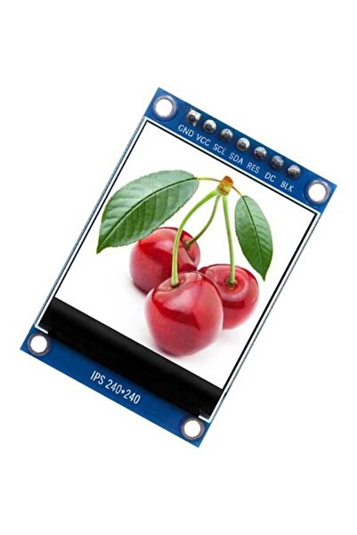 EmAyCenter ST7789 1.3 İnç IPS LCD Ekran Modülü SPI 240x240