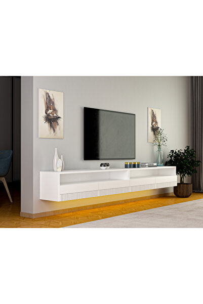 MERT SERT MOBİLYA Oceans 240cm TV Ünitesi, TV Sehpası
