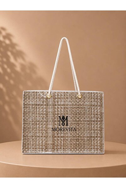 Morevita Wicker Pattern-1005 Pvc Beach Bag